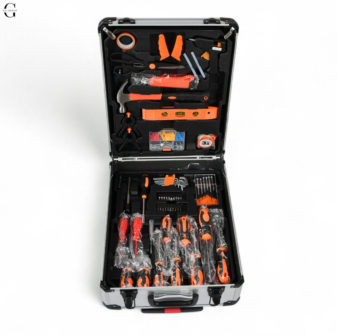 Набор инструментов на колесах W153-3 187 предметов, с отвертками, ключами и аксессуарами